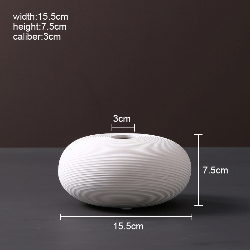 Vase Decoration Home Nordic Scandinavian Style Ceramic Vase Decorative Vases Mod - Picture 8 of 13