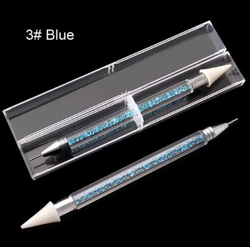 Dual-ended Nail Dotting Pen Diamond Painting Pen Crystal Beads Handle Rhinestone