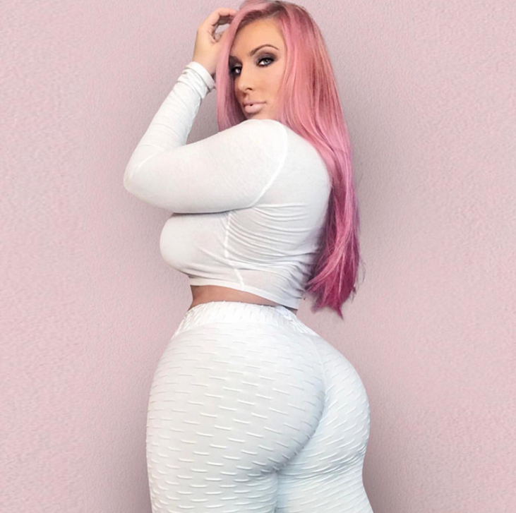 Workout Leggings Women Booty Yoga Pants High Waist Scrunch Butt Lifting Pants US - Picture 19 of 19