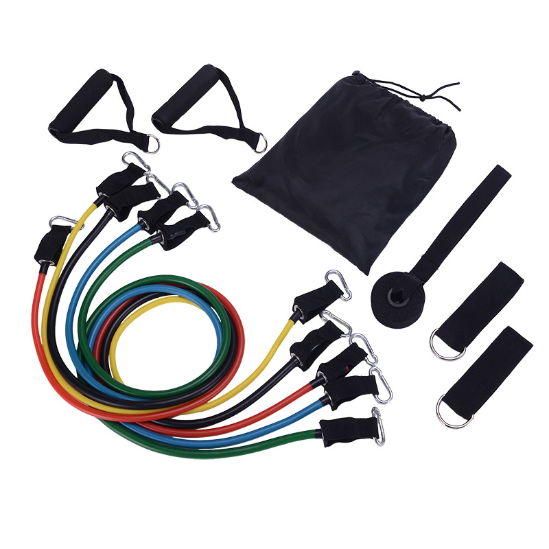 Portable Fitness Rally Resistance Band Training Home Gym Equipment Bodybuilding