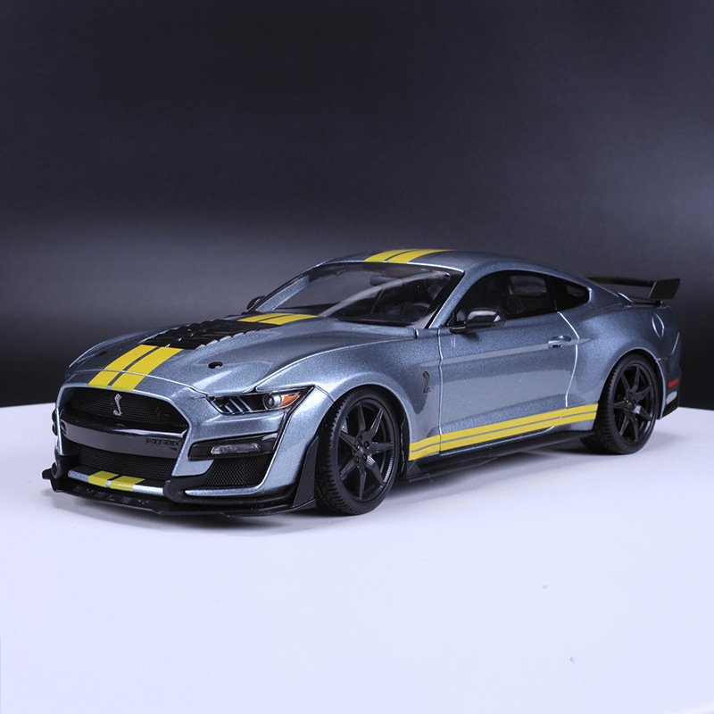 Meritor Ford Mustang Alloy 1 18 Shelby Cobra Sports Car Model Simulation - C55 - Foto 3 di 6