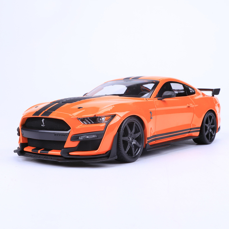 Meritor Ford Mustang Alloy 1 18 Shelby Cobra Sports Car Model Simulation - C55 - Foto 5 di 6