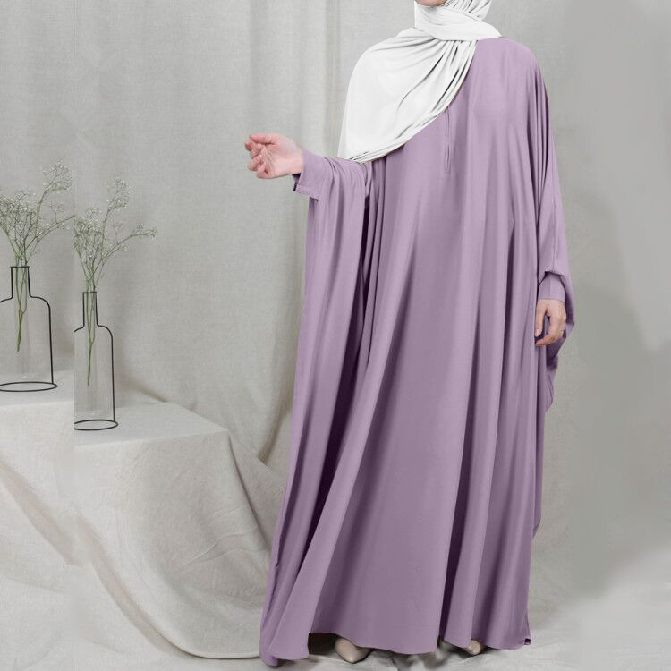 Eid Hooded Muslim Women Hijab Dress Prayer Garment Jilbab Abaya Long Khimar Full - Picture 7 of 13
