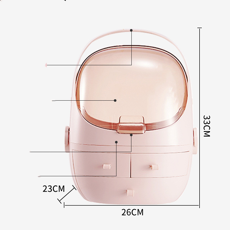 Cosmetic Storage Box Skin Care Products Desktop Storage Rack Finishing Household