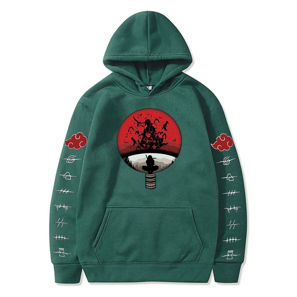 Anime Naruto Hoodies Männer Frauen cool Uchiha Hoodie - C20 - Bild 4 von 15