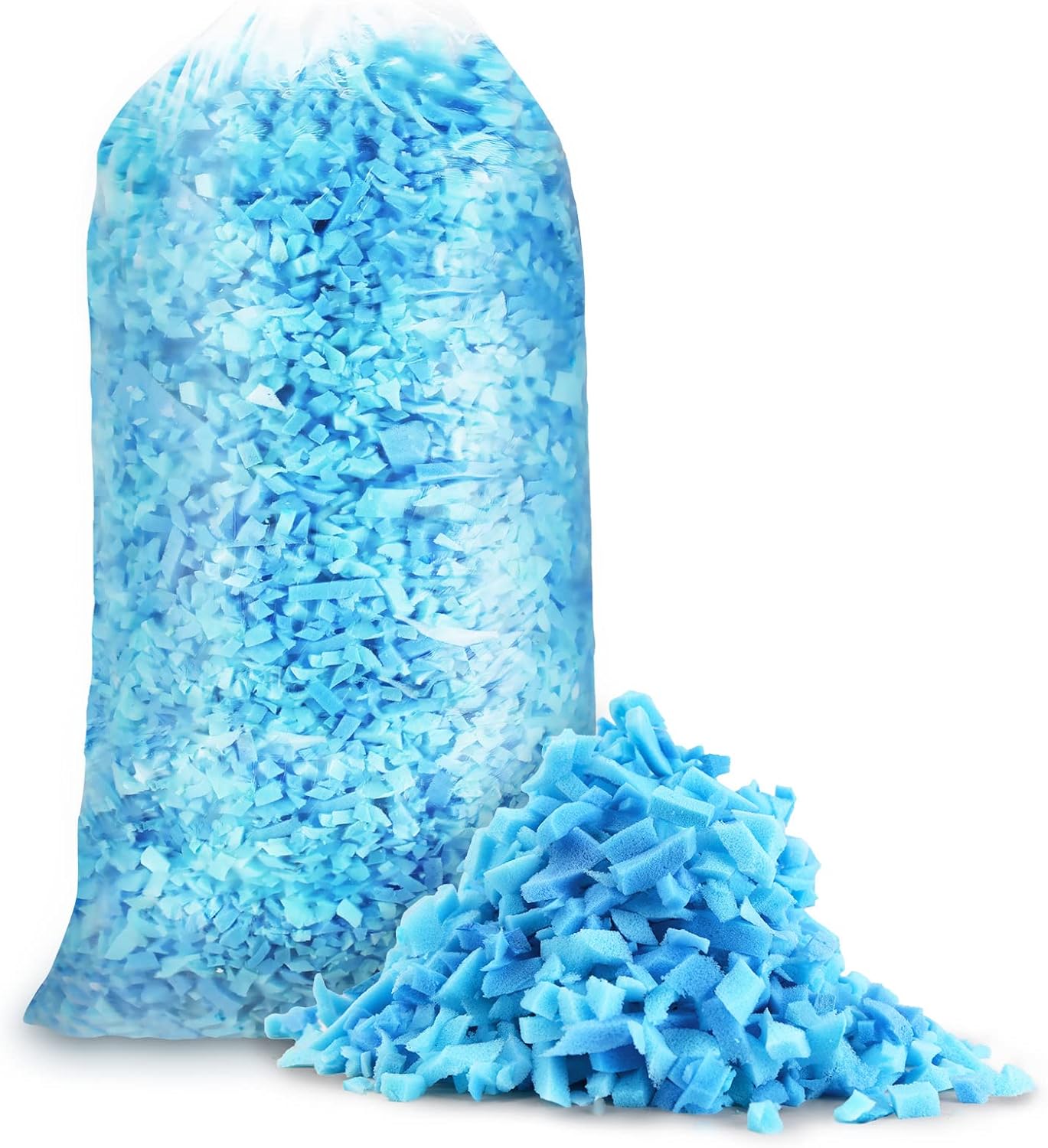5lbs Bean Bag Filler, Shredded Memory Foam Filling For Bean Bag Chair, Dog Beds, - Picture 11 of 11