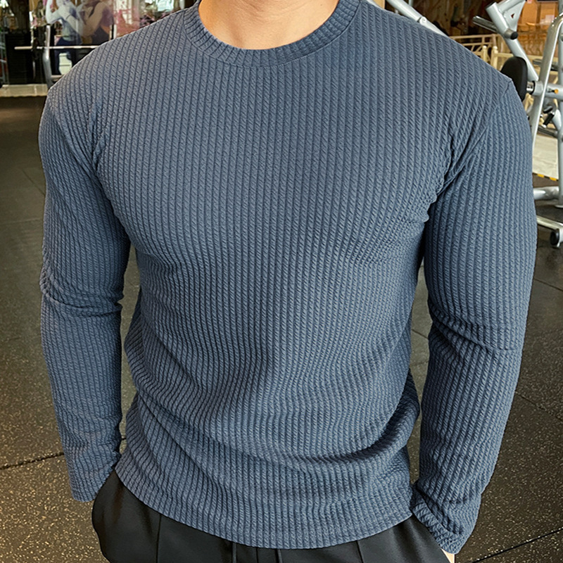 Muscle Fit Knit Sweater