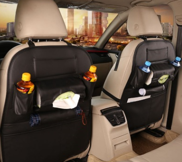 Car supplies storage box car storage bag box car seat storage leather storage ba - Picture 5 of 7