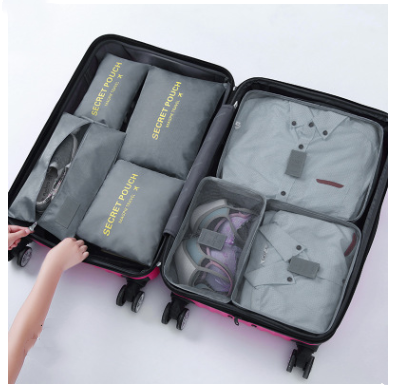 Durable Waterproof Nylon Packing Cube Travel Organizer Bag