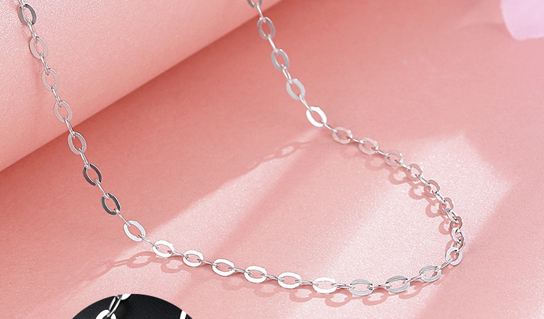 Echte S925 Sterling einzigartige Schmuck Silber Halskette Made Italy - Bild 11 von 12