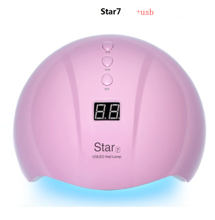 UV LED Nail Lamp for Gel Polish Drying Ice Curing-image
