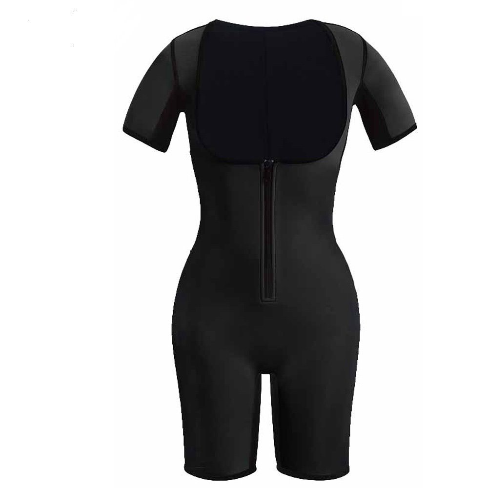 Women's Sauna Waist Trainer Slimming Suit Weight Loss Body Shaping Gym Body - Picture 4 of 6