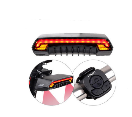 Smart LED Wireless Tail Light Cycling Safety Warning bicycle tail light