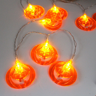 Halloween Decoration Pumpkin Light LED String Lights Lantern - Picture 31 of 36