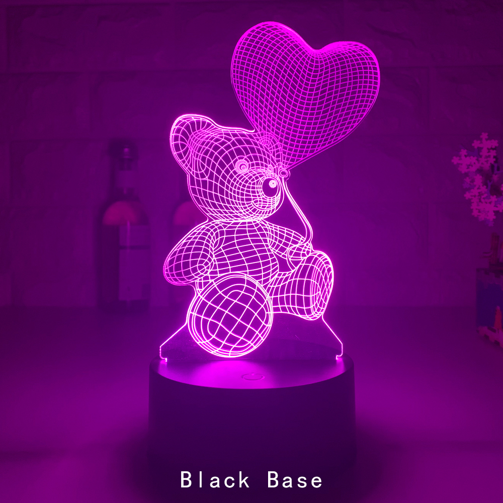 3D Valentina's Day Bear - Picture 8 of 10
