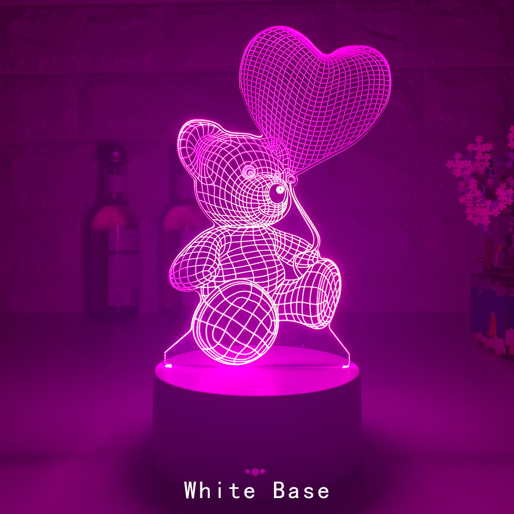 3D Valentina's Day Bear - Picture 10 of 10