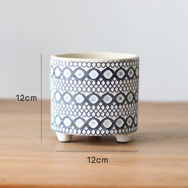 Plant Garden Balcony Flowerpot Multi Pattern Multi Size Quality Modern Aesthetic - Picture 8 of 11
