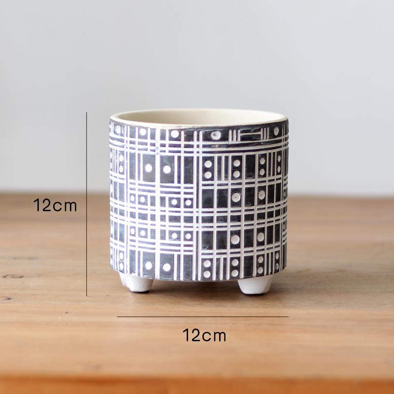 Plant Garden Balcony Flowerpot Multi Pattern Multi Size Quality Modern Aesthetic - Picture 11 of 11