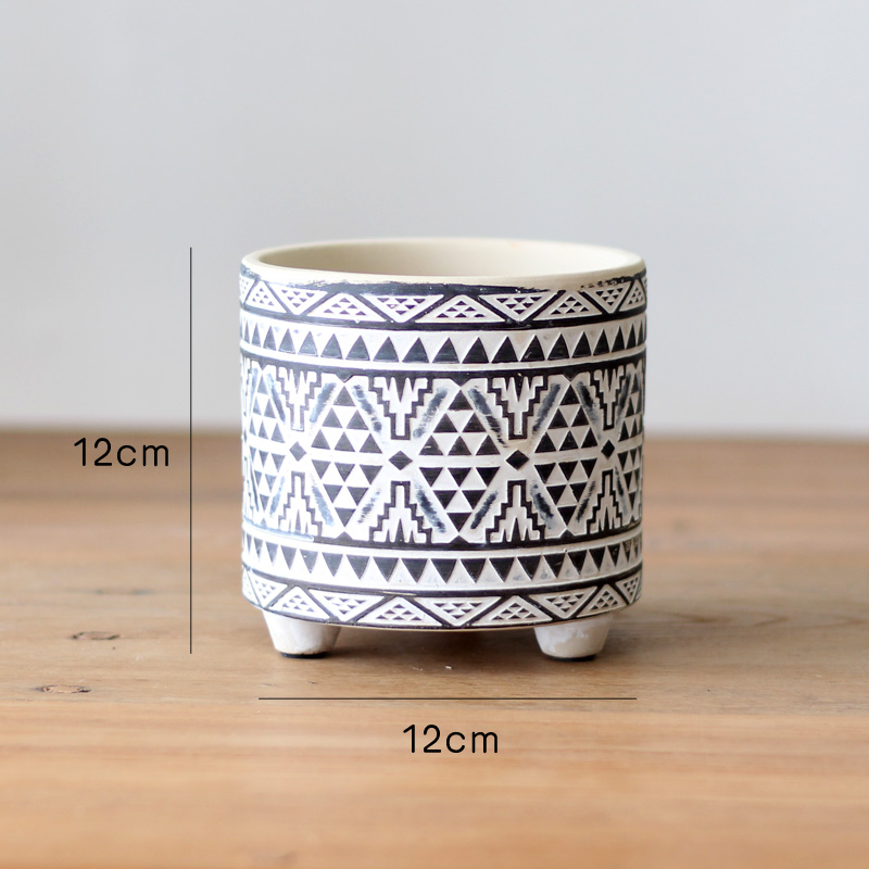Plant Garden Balcony Flowerpot Multi Pattern Multi Size Quality Modern Aesthetic - Picture 4 of 11