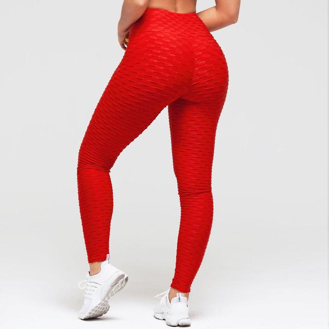 Workout Leggings Women Booty Yoga Pants High Waist Scrunch Butt Lifting Pants US - Picture 17 of 19