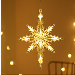 Star String Lights LED Christmas Curtain Lights Indoor Bedroom Home Party Decora - Picture 18 of 18