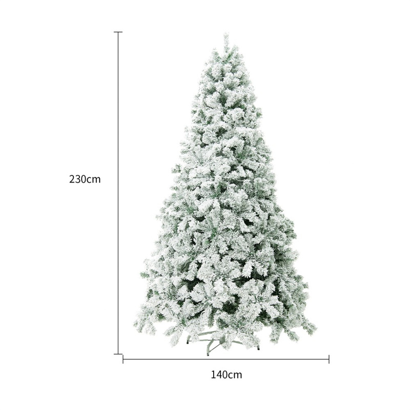 Christmas Tree PVC Artificial Snow Christmas Tree Mall Window Decoration Tree Ce - Picture 14 of 16