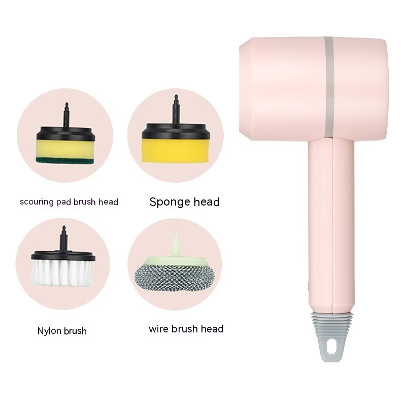 Electric Cleaning Brush Dishwashing Brush Automatic Wireless USB Rechargeable Pr - Picture 18 of 26