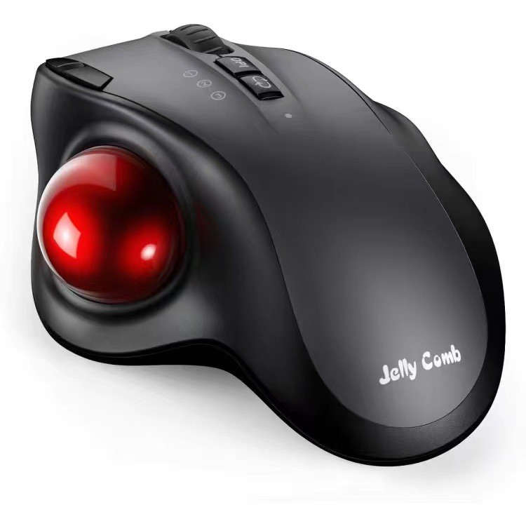 Wireless Trackball Mouse Bluetooth Dual-mode Luminous Mouse - Picture 5 of 7