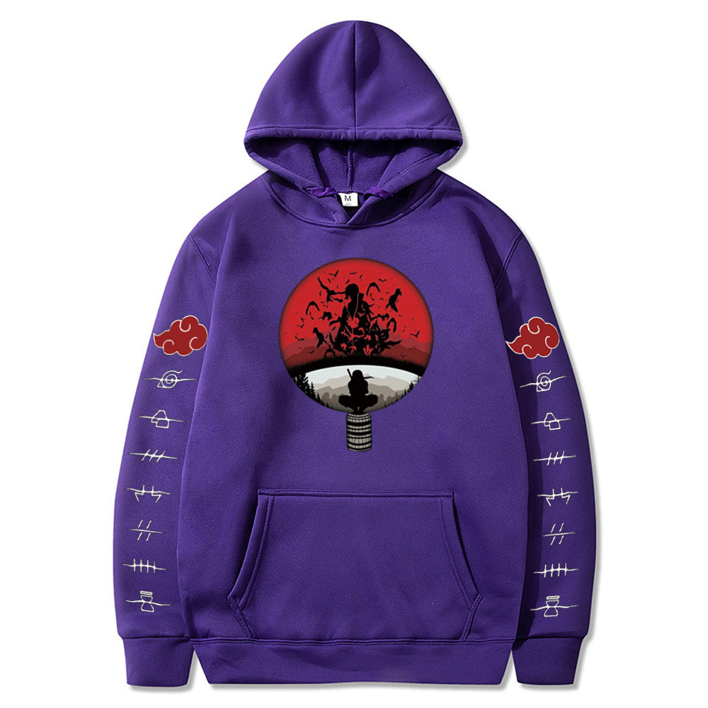 Anime Naruto Hoodies Männer Frauen cool Uchiha Hoodie - C20 - Bild 9 von 15