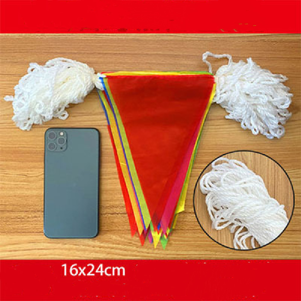 Bunting Flags Outdoor Banners PVC Multicolored Wedding Birthday Party Event - Picture 4 of 16
