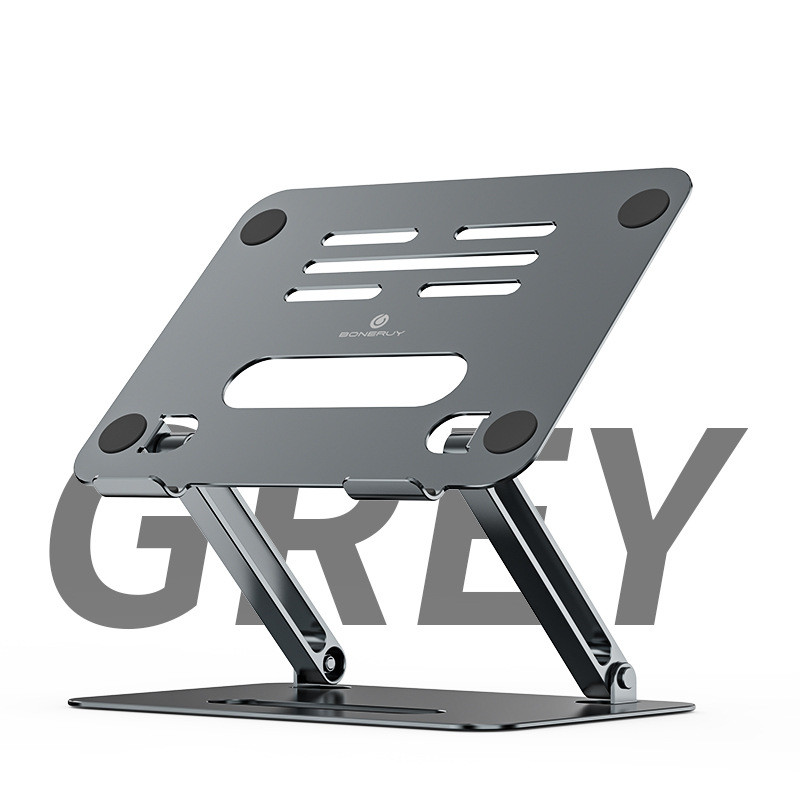 Laptop Stand Desktop Aluminum Alloy Foldable - 第 1/6 張圖片