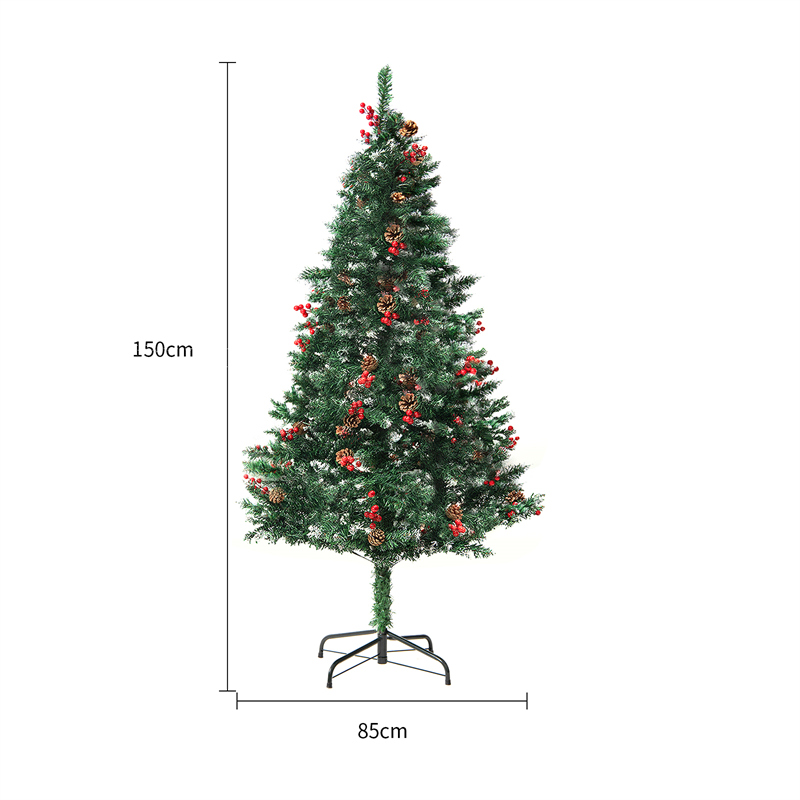 Christmas Tree PVC Artificial Snow Christmas Tree Mall Window Decoration Tree Ce - Picture 15 of 16