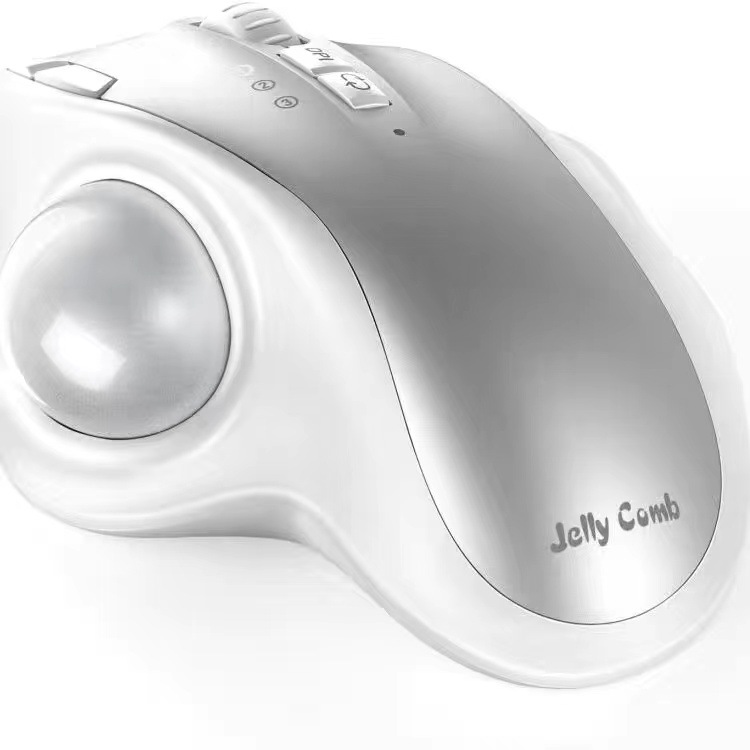 Wireless Trackball Mouse Bluetooth Dual-mode Luminous Mouse - Picture 4 of 7