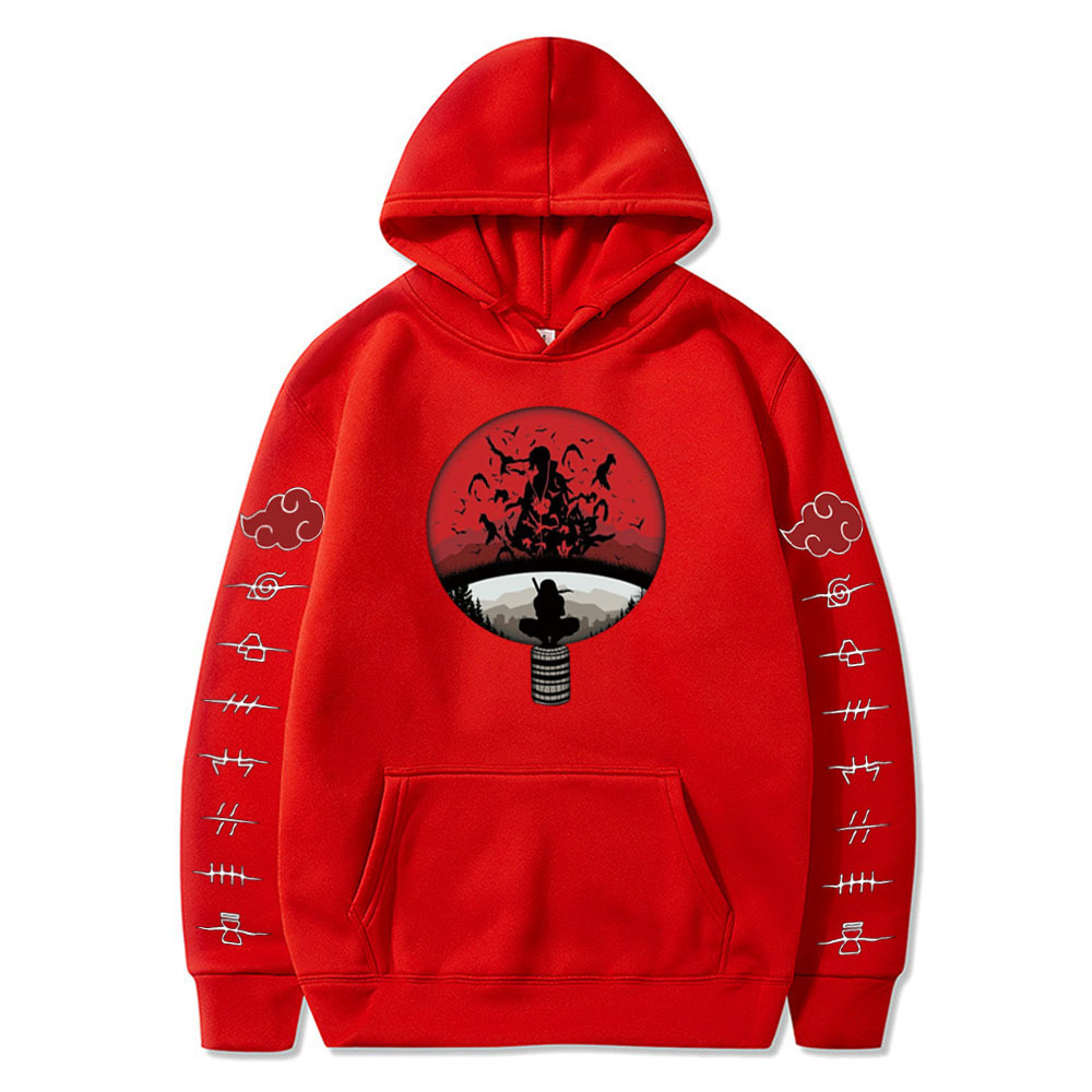 Anime Naruto Hoodies Männer Frauen cool Uchiha Hoodie - C20 - Bild 10 von 15
