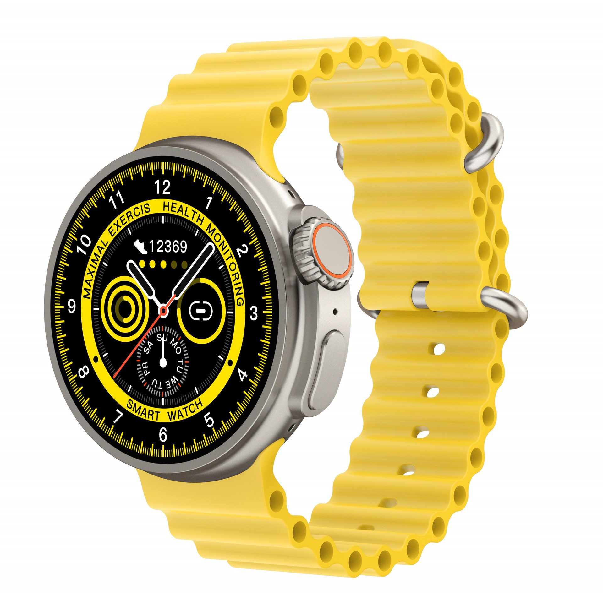 New K9 Smart Watch 1.39 Round Screen Encoder True Screw Clip Wireless Charging N - Picture 10 of 10
