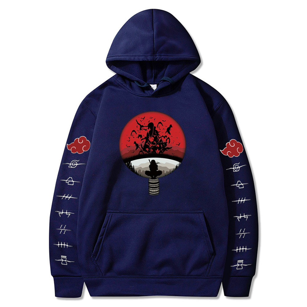 Anime Naruto Hoodies Männer Frauen cool Uchiha Hoodie - C20 - Bild 7 von 15
