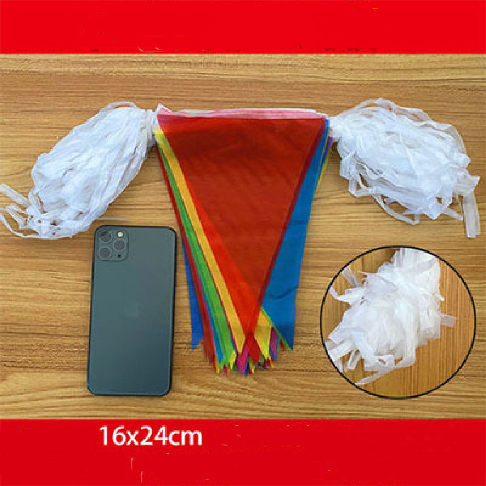 Bunting Flags Outdoor Banners PVC Multicolored Wedding Birthday Party Event - Picture 6 of 16