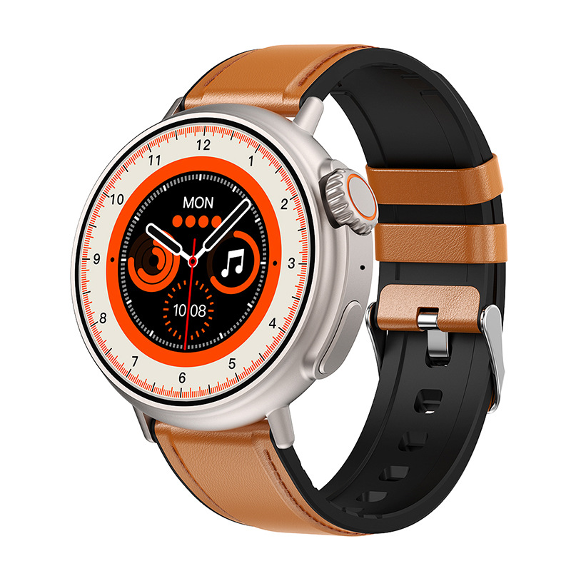 New K9 Smart Watch 1.39 Round Screen Encoder True Screw Clip Wireless Charging N - Picture 9 of 10