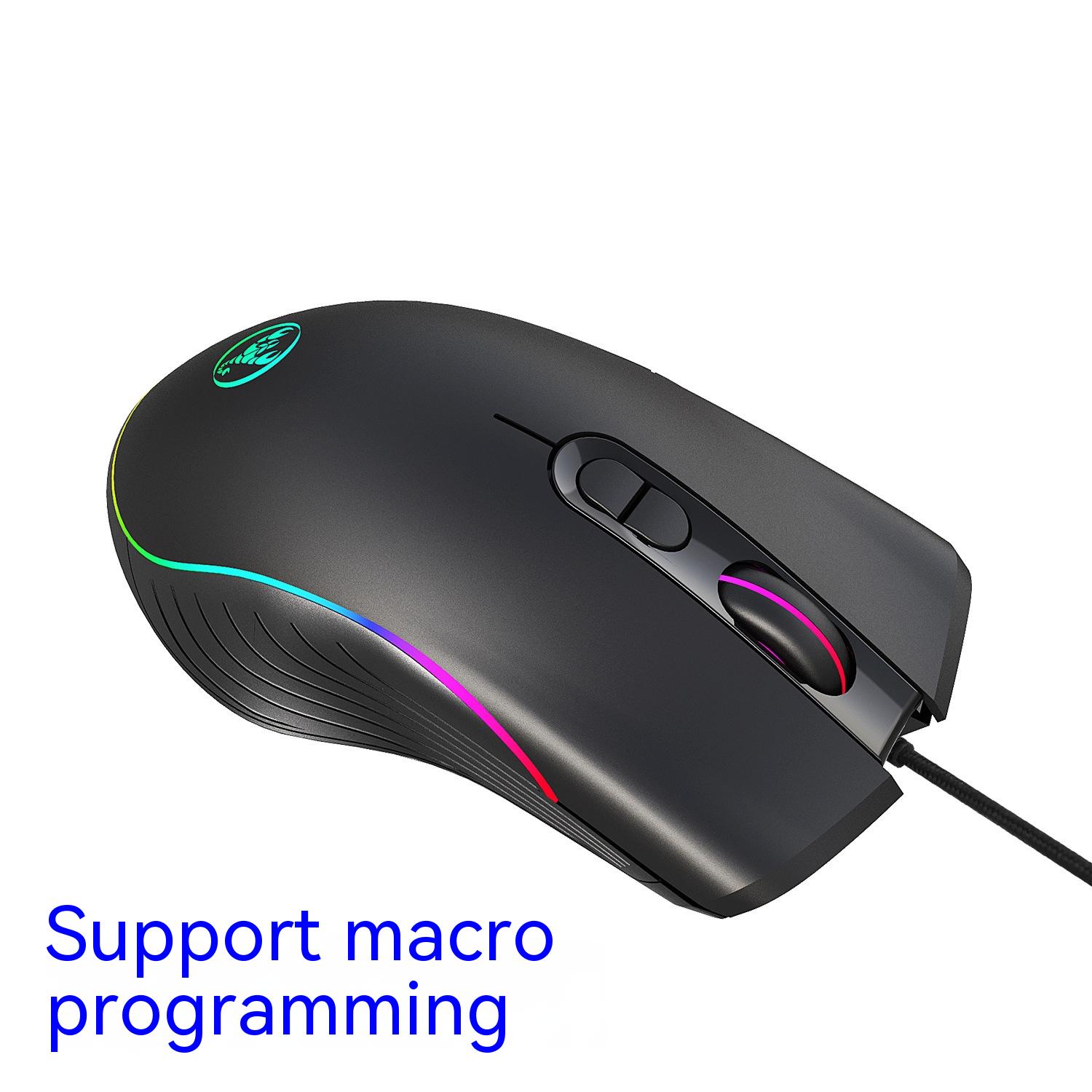 Glowing Gaming Mouse Gaming Wired Mouse - Picture 7 of 7