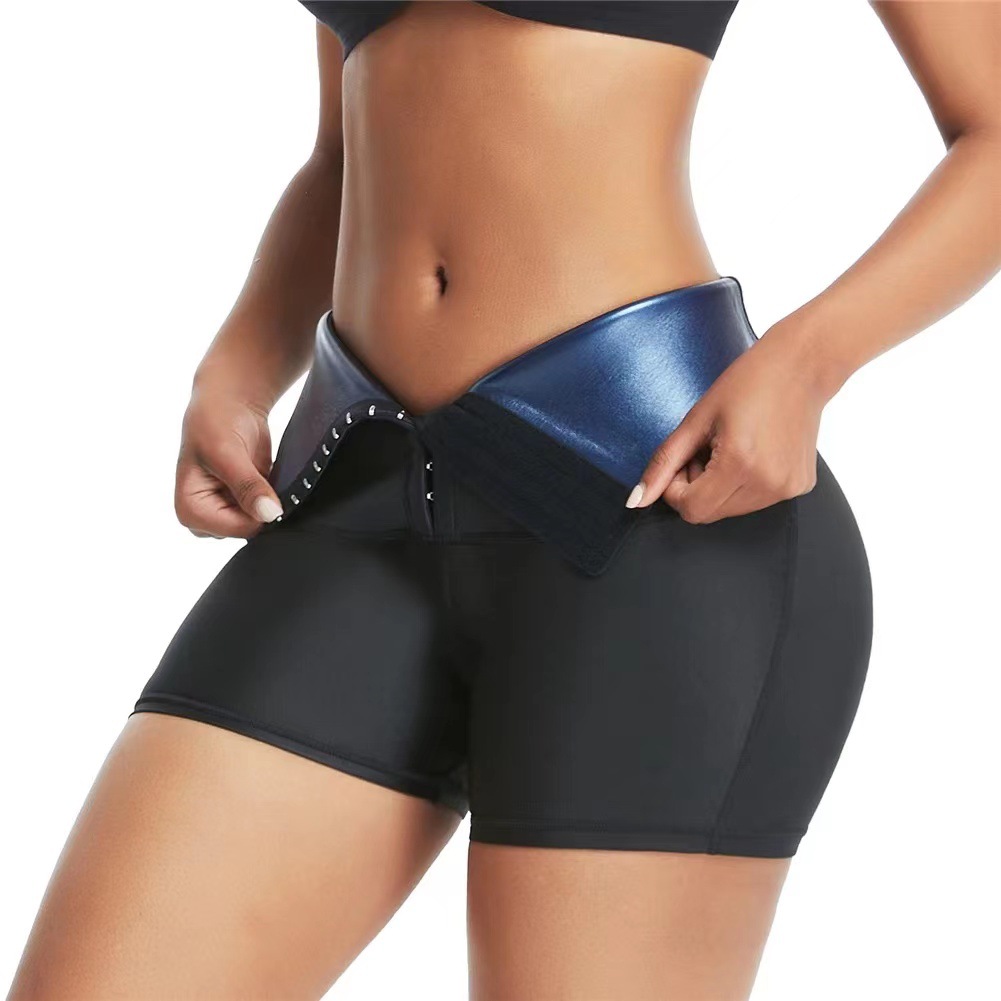 Slimming Pants Waist Trainer Shapewear Tummy Hot Thermo Sweat Leggings Fitness W