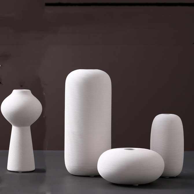 Vase Decoration Home Nordic Scandinavian Style Ceramic Vase Decorative Vases Mod - Picture 7 of 13