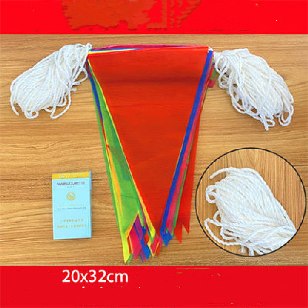 Bunting Flags Outdoor Banners PVC Multicolored Wedding Birthday Party Event - Picture 8 of 16