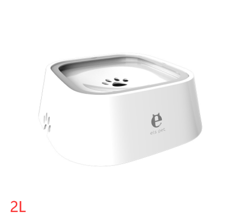 Cat Dog Water Bowl Anti-Overflow Slow Water Feeder Pet Fountain Cat Pet Drinking - Picture 12 of 12
