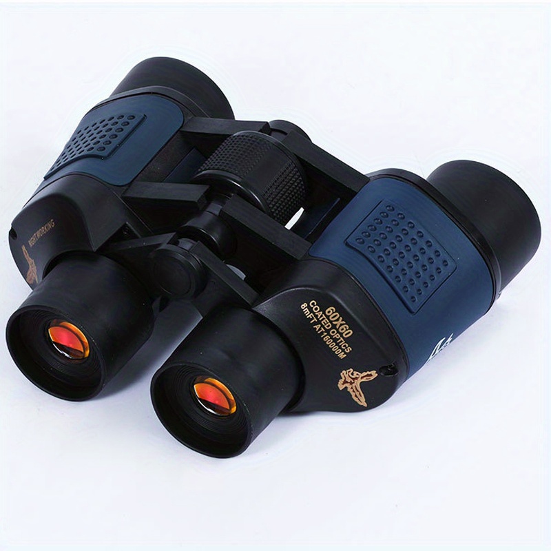 60x60 High Power Binoculars With Coordinates Portable Telescope LowLight Night V