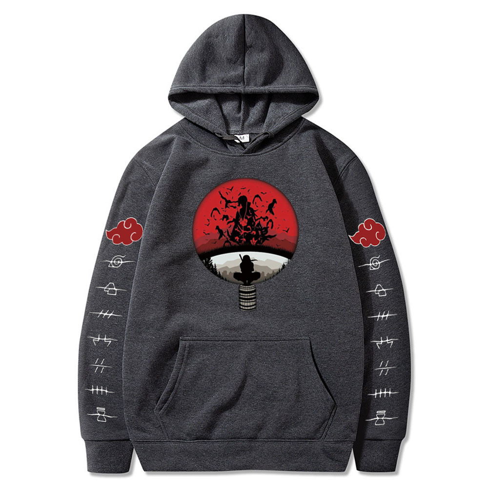 Anime Naruto Hoodies Männer Frauen cool Uchiha Hoodie - C20 - Bild 3 von 15