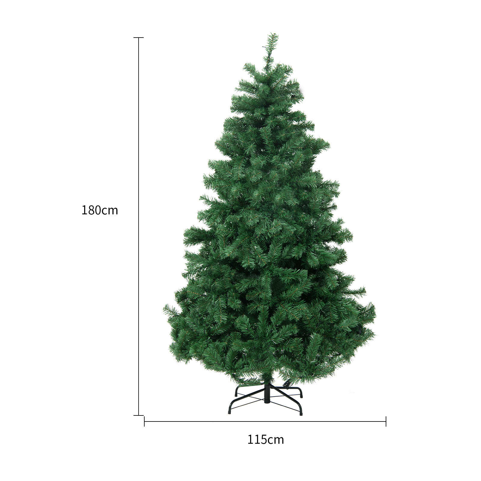 Christmas Tree PVC Artificial Snow Christmas Tree Mall Window Decoration Tree Ce - Picture 11 of 16