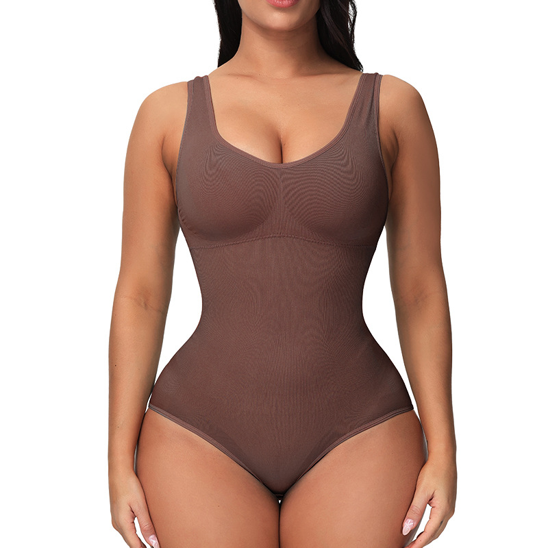 European And American Corset Women's Seamless One-piece Bodysuit - Picture 7 of 7