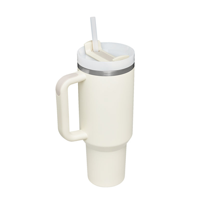 Ochapa  40oz Tumbler Cup with Handle, Lid & Straw - Stainless Steel Vacuum Mug - Picture 13 of 18