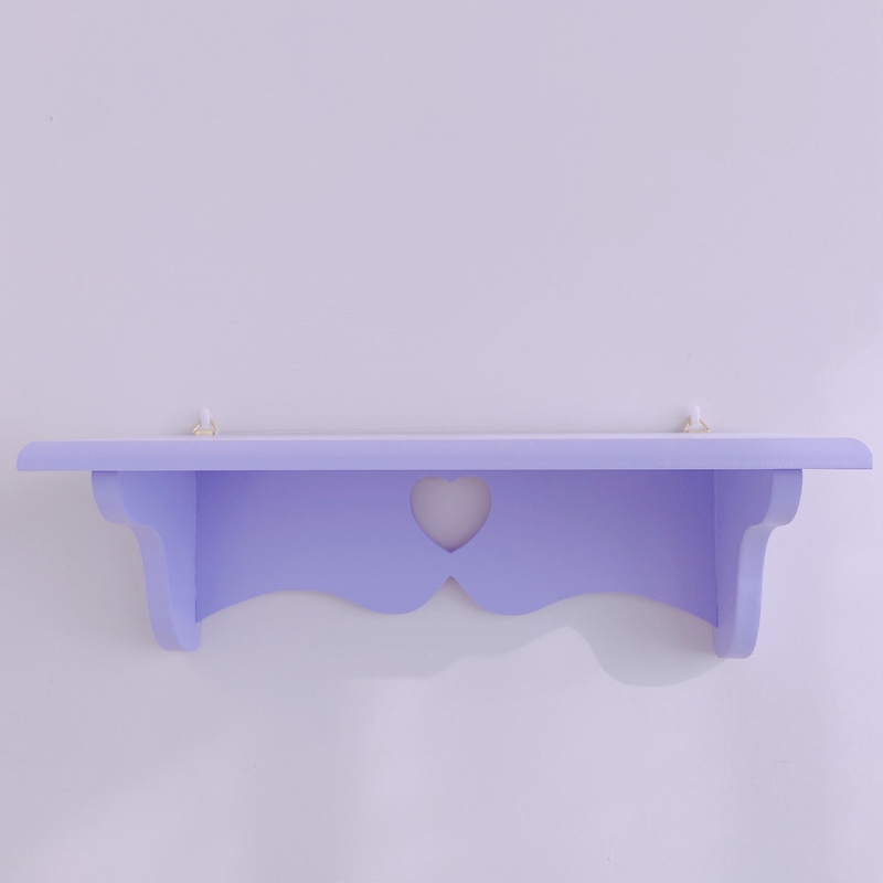 Heart Lace Wall Hanging Shelf - Picture 7 of 9