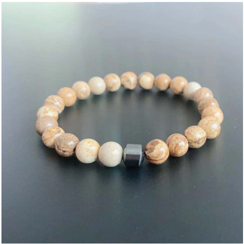 Magnetic Hematite Energy Stone Bracelet, tigerseye bracelet, hematite bracelet, - Picture 10 of 13